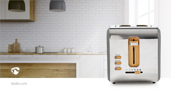 KABT510EGY Broodrooster | soft touch series | 2 sneetjes brood | 2 sleuven | bruining niveaus: 6 | ontdooifunct Product foto
