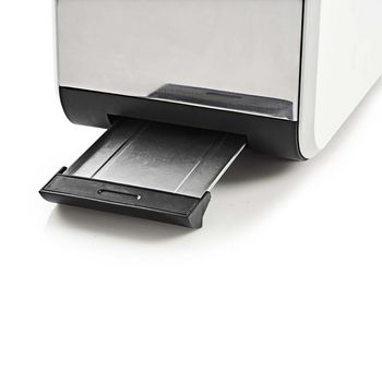 KABT510EWT Broodrooster | soft touch series | 2 sneetjes brood | 2 sleuven | bruining niveaus: 6 | ontdooifunct Product foto