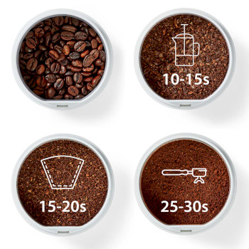 KACG200CWT Koffiemolen | 70 g | 150 w | wit Product foto