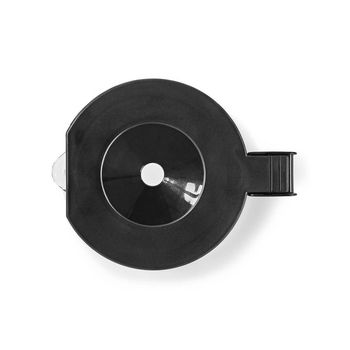 KACM003CP Glazen koffiekan | geschikt voor: moccamaster cd / gcs / kbg / excellent 10sn | 1.25 l | zwart Product foto