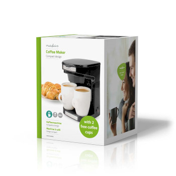 KACM140EBK Koffiezetapparaat | filter koffie | 0.25 l | 2 kopjes | zwart Verpakking foto