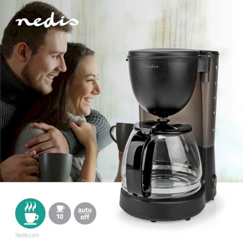 KACM150EBK Koffiezetapparaat | filter koffie | 1.25 l | 10 kopjes | warmhoudfunctie | zwart Product foto