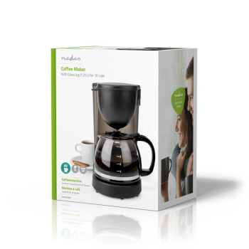 KACM150EBK Koffiezetapparaat | filter koffie | 1.25 l | 10 kopjes | warmhoudfunctie | zwart Verpakking foto
