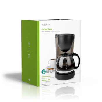 KACM150EBK Koffiezetapparaat | filter koffie | 1.25 l | 10 kopjes | warmhoudfunctie | zwart Verpakking foto