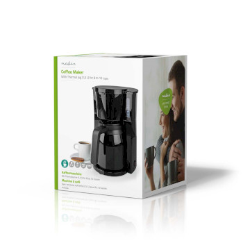 KACM250EBK Koffiezetapparaat | filter koffie | 1.0 l | 8 kopjes | zwart Verpakking foto
