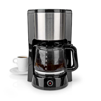 KACM260EBK Koffiezetapparaat | filter koffie | 1.5 l | 12 kopjes | warmhoudfunctie | zilver / zwart Product foto