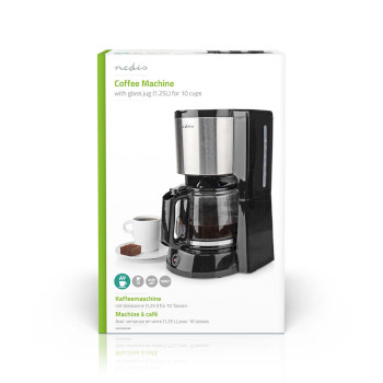 KACM260EBK Koffiezetapparaat | filter koffie | 1.5 l | 12 kopjes | warmhoudfunctie | zilver / zwart  foto