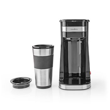 KACM300FBK Koffiezetapparaat | filter koffie | 0.4 l | 1 kopjes | zilver / zwart Product foto