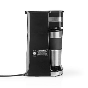 KACM300FBK Koffiezetapparaat | filter koffie | 0.4 l | 1 kopjes | zilver / zwart Product foto