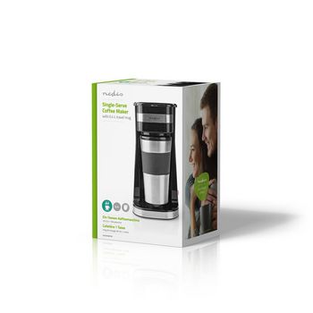 KACM300FBK Koffiezetapparaat | filter koffie | 0.4 l | 1 kopjes | zilver / zwart Verpakking foto