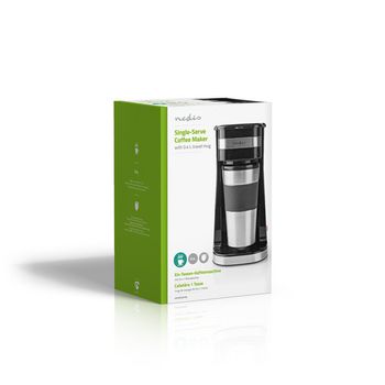 KACM300FBK Koffiezetapparaat | filter koffie | 0.4 l | 1 kopjes | zilver / zwart Verpakking foto