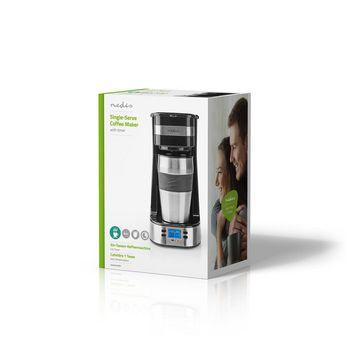 KACM310FBK Koffiezetapparaat | filter koffie | 0.4 l | 1 kopjes | timer schakelaar | zilver / zwart Verpakking foto