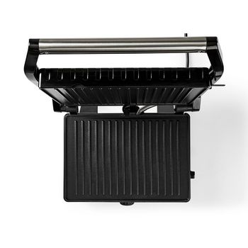 KAGR120SR Contact grill | 1600 w | 25.6 x 17.8 cm | metaal Product foto