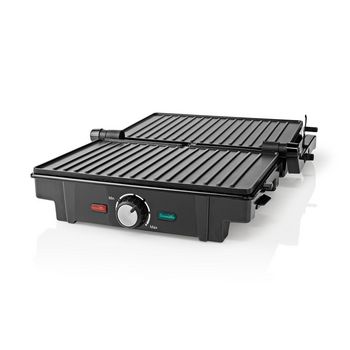KAGR120SR Contact grill | 1600 w | 25.6 x 17.8 cm | metaal Product foto