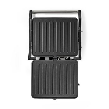 KAGR130SR Contact grill | 2200 w | 29 x 24 cm | metaal Product foto