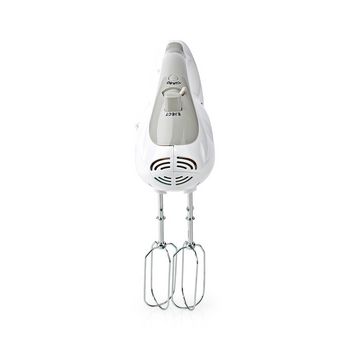 KAHM110CWT Handmixer | 200 w | 5-snelheden | turbo-functie | draaikom / 2 deeghaken / 2 kloppers | grijs / wit Product foto