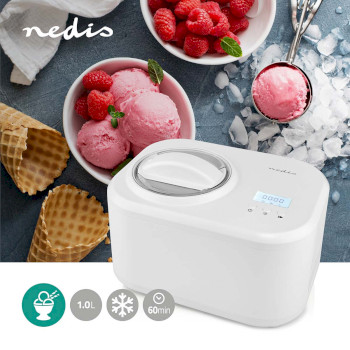 KAIM600CWT Ijsmachine | 1.0 l | wit | kunststof Product foto