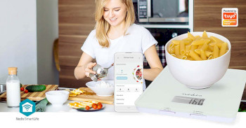 KASC800WTW Smartlife-keukenweegschaal | bluetooth® | glas / kunststof | wit Product foto
