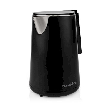 KAWK360EBK Waterkoker | 1.0 l | kunststof | zwart | 360 graden draaibaar | verborgen verwarmingselement | strix Product foto