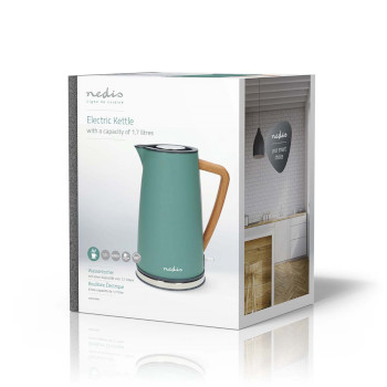 KAWK510EGN Waterkoker | 1.7 l | soft-touch | groen | 360 graden draaibaar | verborgen verwarmingselement | stri Verpakking foto