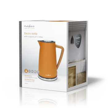 KAWK510EOR Waterkoker | 1.7 l | soft-touch | oranje | 360 graden draaibaar | verborgen verwarmingselement | str Verpakking foto