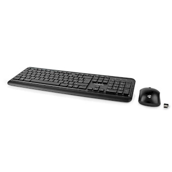 KBMCW100BKFR Muis en toetsenbord - set | draadloos | muis- en toetsenbordverbinding: usb | 800 / 1200 / 1600 dpi  Product foto