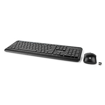 KBMCW100BKUS Muis en toetsenbord - set | draadloos | muis- en toetsenbordverbinding: usb | 800 / 1200 / 1600 dpi  Product foto