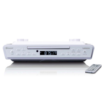 KCR-150WH Keukenklokradio met cd bluetooth en afstandsbediening wit