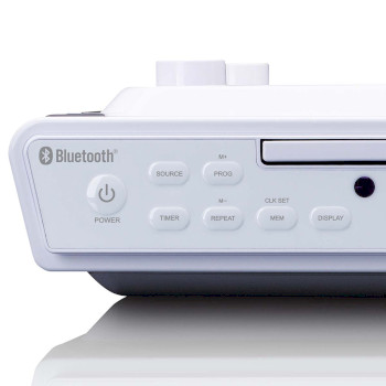 KCR-150WH Keukenklokradio met cd bluetooth en afstandsbediening wit Product foto
