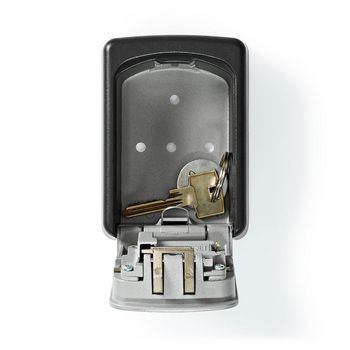 KEYCC01GY Kluis | sleutelkluis | combinatieslot | binnen- en buitenshuis | grijs / zwart Product foto