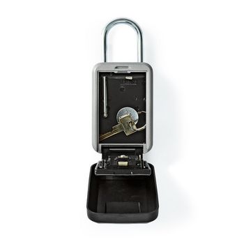 KEYCCP01BK Kluis | sleutelkluis | combinatieslot | binnen- en buitenshuis | zilver / zwart Product foto
