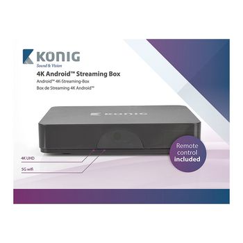 KN-4KASBV2 4k android streaming box Verpakking foto