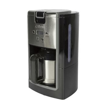 KN-COF10S Koffiezetapparaat 800 w 10 kopjes zwart/zilver Product foto