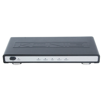 KN-HDMISPL20 4-poorts hdmi splitter Product foto