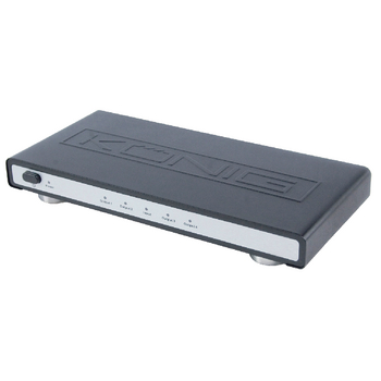 KN-HDMISPL20 4-poorts hdmi splitter Product foto