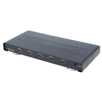 KN-HDMISPL20 4-poorts hdmi splitter Product foto