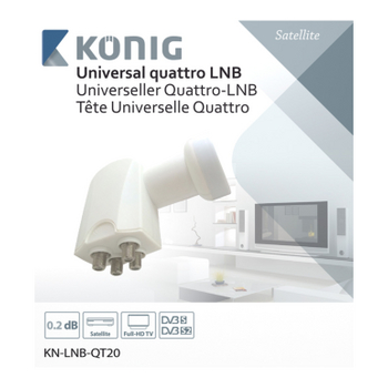 KN-LNB-QT20 Lnb quattro 0.2 db Verpakking foto