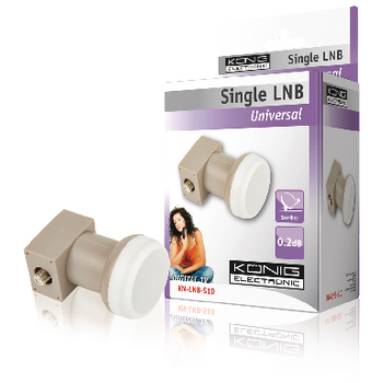 KN-LNB-S10 Universele single lnb 0,2 db