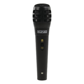 KN-MIC15 Bedrade microfoon 6.35 mm -72 db zwart