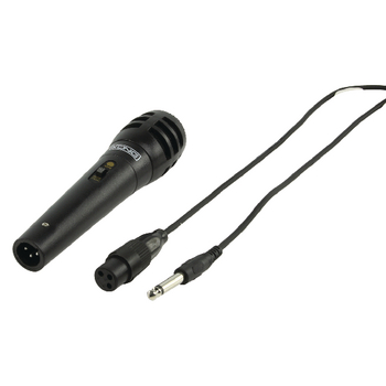 KN-MIC15 Bedrade microfoon 6.35 mm -72 db zwart Product foto