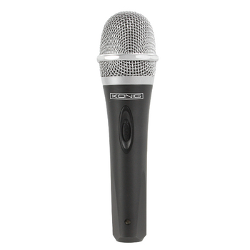 KN-MIC50C Bedrade microfoon 6.35 mm zwart/grijs Product foto