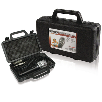 KN-MIC50C Bedrade microfoon 6.35 mm zwart/grijs Verpakking foto