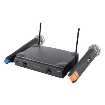 KN-MICW610 Draadloos microfoonsysteem met twee microfoons Product foto