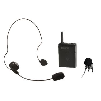 KN-MICW631 Draadloze microfoon set 863 - 865 mhz