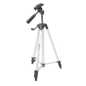 KN-TRIPOD30N Camera/video statief pan & tilt 134 cm zwart/zilver Product foto