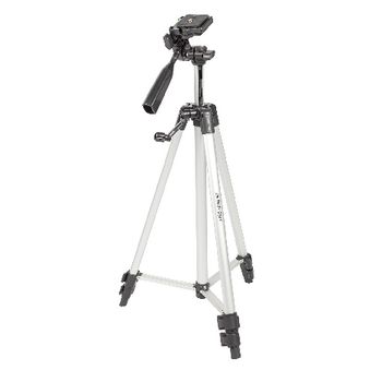 KN-TRIPOD30N Camera/video statief pan & tilt 134 cm zwart/zilver