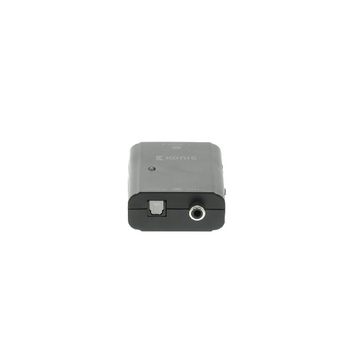 KNACO2503 Digitale audio converter 2x rca female - 1x toslink female + 1x s/pdif (rca) female donkergrijs Product foto