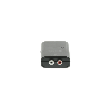KNACO2503 Digitale audio converter 2x rca female - 1x toslink female + 1x s/pdif (rca) female donkergrijs Product foto