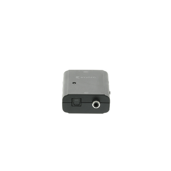 KNACO2504 Digitale audio converter 1x toslink female + 1x s/pdif (rca) female - 2x rca female donkergrijs Product foto