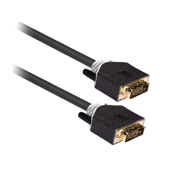 KNC32000E30 Dvi kabel dvi-d 24+1-pins male - dvi-d 24+1-pins male 3.00 m antraciet Product foto